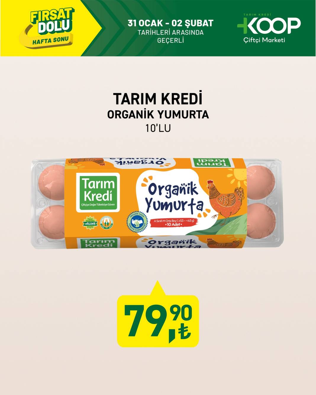 Tarım Kredi Market’in yeni fırsatları raflarda 31
